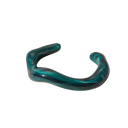 Damsk akrylnármband cuff 6 cm bredd oregelbundet form öppet tjocklek 1,15 cm modern design för vardagligt bruk 8