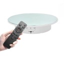 Elektrisk roterande stativ 360° diameter 20 cm Spegel roterande bas med fjärrkontroll Motoriserat presentationsstativ Strömmatning via kabel 4