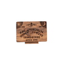 Dekorative Holz-Spielfeld Ouija 3,3 x 2,2 x 1 cm Mini Dekoration mystisches Accessoire für das Interieur 1