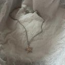Choker pentru femei din oțel inoxidabil cu lungime ajustabilă Pendentiv stea Colier versatil combinabil 2