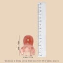 Chabotnička de massage en résine pour un doux massage du cuir chevelu, 5 dents pour stimuler la croissance des cheveux et la relaxation 2