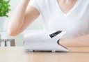 Intelligent massager för händer med 3 nivåer av varm kompression, vibrationer och 3 lägen, med timer och USB-C-anslutning, vit 3