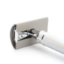 Capuchon pour tête de rasoir 4,6 x 2,85 x 1,2 cm Capuchon de protection en plastique pour rasoir Stockage sécurisé et protection de la lame 1