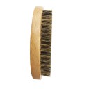 Ekologisk rakborste 10,5 x 5,7 cm Träborste med borst Kompakt eko borste för skägg och hår för män naturligt material 2