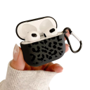 Dynamický leopardí kryt pro AirPods 1 a 2 Silikonová ochrana proti pádu a nárazům s moderním designem 2
