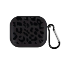 Utmärkt leopardmönstrad skydd för AirPods 4 Silikonstöd mot fall, stötar och repor för maximal säkerhet 1