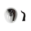 Pegatina para inodoro con motivo de gato PVC tamaño universal para decoración de baño diseño moderno fácil aplicación 2