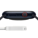 Magnetická rychlonabíječka pro Apple Watch s Lightning konektorem 5V/1A, kompatibilní s Series 1-9, bezpečné nabíjení bez zahřívání 3