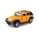 Modell av terrängbilen Jeep Wrangler utan tak 1:36 Off-road bil för barn Öppen modell leksak för pojkar Samlarbil 6
