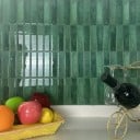 Azulejos autoadhesivos impermeables 25,4 x 25,4 cm PET 10 unidades pegatinas para pared cocina baño fácil instalación 2