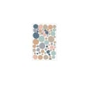 Pegatinas de PVC de colores 2,5 - 9,6 cm 60 unidades pegatinas decorativas en forma de puntos decoración autoadhesiva para la pared 4