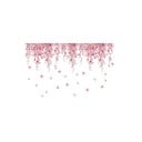 Wandaufkleber 88 x 52 cm PVC dekorativer Aufkleber Kirschblüte selbstklebende Wanddekoration für das Interieur 1