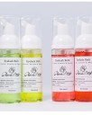 Shampoing pour cils 60 ml Nettoyant moussant sans larmes Parfum fruité Pour cils allongés Distributeur 3