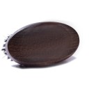 Borste av vildsvinsborst för män 6 x 11,5 x 4 cm Träresande borste för hår och skägg Liten handborste utan handtag 3