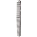 Frisörkam för hårklippning 21,5 x 2,6 x 2,2 cm Aluminium professionell kam Fina tänder Delning av bena Hårstyling 1