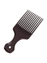 Frisörkam med breda tänder Afro Pick plastisk frisörgaffel för lockigt hår volym och styling av afrikanska frisyrer 2