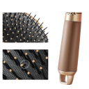 Brosse de massage pour cheveux pour femmes 25,5 x 6,8 cm Brosse ovale avec coussin d'air Dents rondes avec boules Poignée antidérapante 3