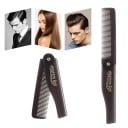 Peigne pliable portable 9,2–16,5 cm Peigne de coiffage de voyage pour cheveux et barbe Peigne de poche compact pour hommes et femmes 3