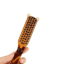 Fällbar mini reseborste för hår och skägg 18 x 7,5 x 2,3 cm / 9,4 x 3,8 cm Kompakt utjämnande kam för alla hårtyper 5