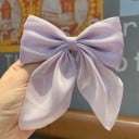 Ensemble de 3 pièces de nœuds scintillants pour cheveux Élégant avec brillance Accessoire pour queue de cheval pour soirée et célébration 4
