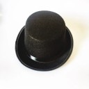 Svart magikerhatt 30,5 × 25,5 × 12 cm Karnevalshatt för barn och vuxna Magisk kostymtillbehör 1