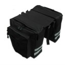 Zadní cyklistická brašna 31,5 x 31,5 x 23 x 16 cm Nylon Voděodolná Oboustranná taška na nosič kola 3