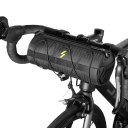 Cyklistická brašna 2,5 l 24 x 10 cm Polyester Voděodolná Multifunkční taška na řídítka i přes rameno 1