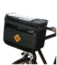 Vodotěsná brašna na kolo 23 x 12 x 18 cm 4,5 l Polyesterová cyklistická taška Úložná brašna na rám i nosič 1