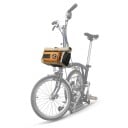 Cyklistická brašna na řídítka 23 x 15 x 11 cm Objem 4 l Polyesterová voděodolná taška na kolo Přední cyklo kapsa 4