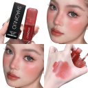 Blush liquide léger 3,5 g 2,6 x 7,7 cm Blush hydratant illuminant en tube avec applicateur en éponge Effet naturel 4