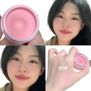 Crème en poudre pigmentée Blush mat longue tenue pour le visage Maquillage multifonction application facile effet velouté 4