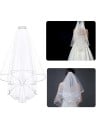 Sada Bride To Be voile 60 cm + écharpe 158 x 9,5 cm + diadème avec strass Ensemble de mariage pour l'enterrement de vie de jeune fille 2