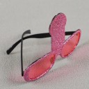Lunettes de fête Bride scintillantes en forme audacieuse Accessoire amusant pour un enterrement de vie de jeune fille 3