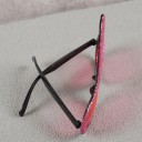 Lunettes de fête Bride scintillantes en forme audacieuse Accessoire amusant pour un enterrement de vie de jeune fille 4