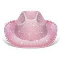 Chapeau de cow-boy pour mariée avec lunettes en forme de cœur et foulard Ensemble d'accessoires pour un enterrement de vie de jeune fille 2