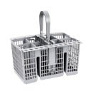 Panier pour lave-vaisselle 25 x 13 x 12 cm Accessoire de rechange Panier de rangement Compatible avec Bauknecht Indesit Hotpoint Ignis 1