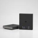 Digital köksvåg för kaffe 15,2 × 13 × 2,6 cm med avtagbar silikonmatta USB-C uppladdningsbar våg med automatisk avstängning 4