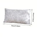 Ensemble de 2 coussins 45 x 70 cm Coussin d'hôtel avec texture douce et veloutée Coussin de sommeil décoratif avec rembourrage confortable 3
