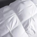 1 Ensemble 2 oreillers 48 × 74 cm blanc oreiller respirant pour dormir oreiller doux pour la chambre soutien ergonomique de la nuque 4