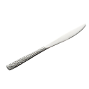 Cuchillo de mesa de acero inoxidable Cubiertos de mesa retro de lujo con mango cuadrado Cuchillo de cocina elegante para una mesa moderna 2