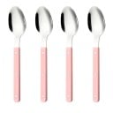 Cucharas Juego de cubiertos de diseño Cucharas de mesa modernas con mango ergonómico Utensilios de cocina elegantes para el hogar 3