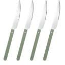Cuchillo de mesa Juego de cubiertos de diseño Cuchillos de mesa modernos con mango ergonómico Utensilios de cocina elegantes para la mesa diaria 4