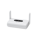 Routeur WiFi 4G LTE WiFi6 300 Mb/s modem 2,4 GHz avec carte SIM 2 antennes externes routeur portable blanc pour internet à domicile en déplacement 4