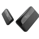 Bärbar 4G LTE WiFi-router 150 Mb/s 6000 mAh Micro USB svart mobil hotspot med skärm för upp till 10 enheter 2