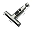 Adaptateur de robinet de cuisine pivotant avec 3 modes de jet tête de pulvérisation à cascade avec filtre 3