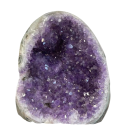 Naturlig ametistkristallkluster 1–1,2 kg oregelbundet sten lila mineral inredningsdekoration samlarprov 1