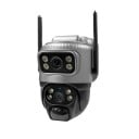 Caméra de sécurité solaire 4G 8MP 4K avec détection de mouvement et suivi automatique en plastique ABS noir-gris caméra extérieure pour surveillance 1