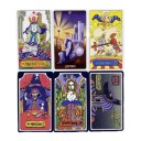 Anime tarotkort 84 st JoJo Bizarre Adventure spådomskortlek 10,5 x 6,2 cm färgglada illustrationer engelsk version för tolkning 2