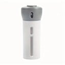 Distributeur rotatif de liquides 4 en 1 en plastique avec quatre récipients distributeur intégré de shampoing, après-shampoing et hygiène 3
