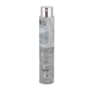 Resande parfymatomiserare med marmorimitation 10 ml plastfyllbar sprayflaska med silverfärgad spruta för daglig användning 4